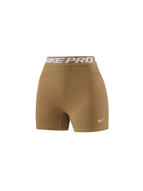 Nike Pro Shorts Solid Beige