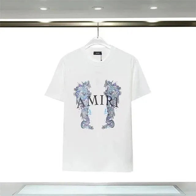Amiri Graphic Tee Dragon Print