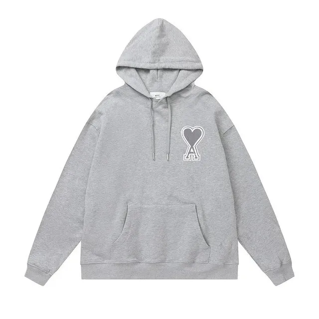 AMI Paris Heart Logo Hoodie