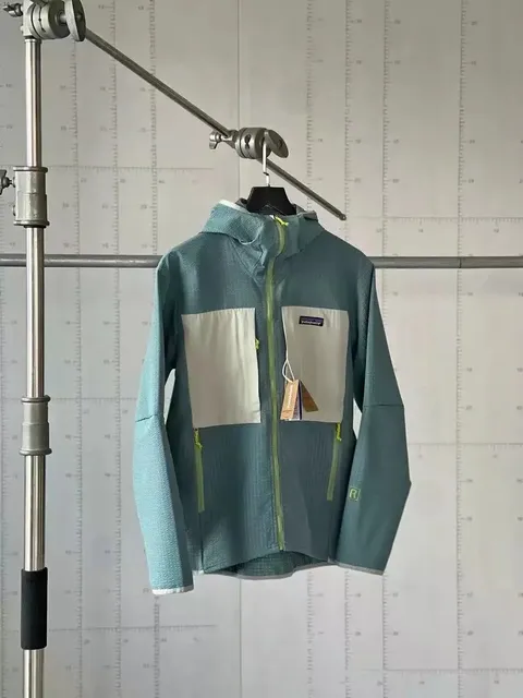 Patagonia Hooded Jacket Textured Panel