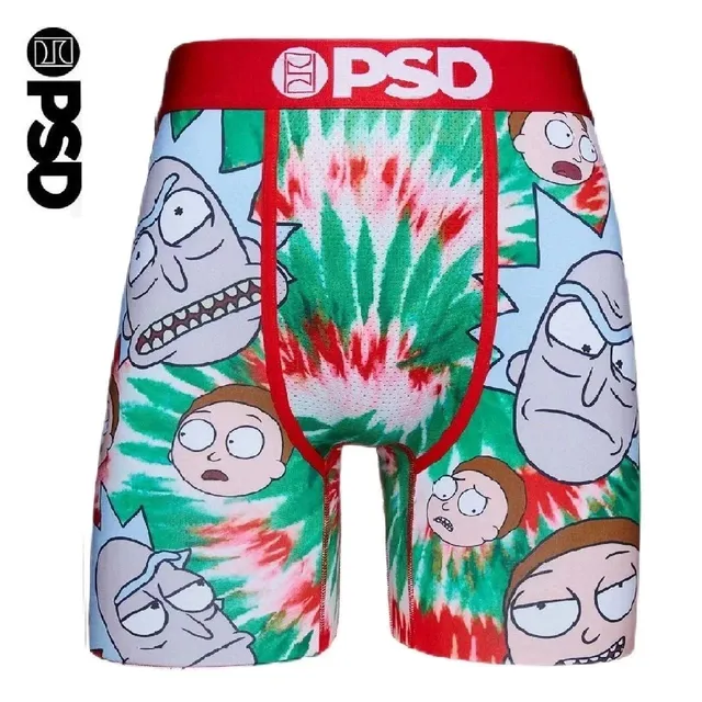 PSD Boxer Brief Rick and Morty Tie-Dye