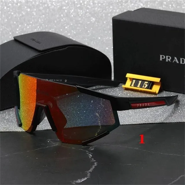 Prada Sport Shield Sunglasses Multicolor Gradient Lens