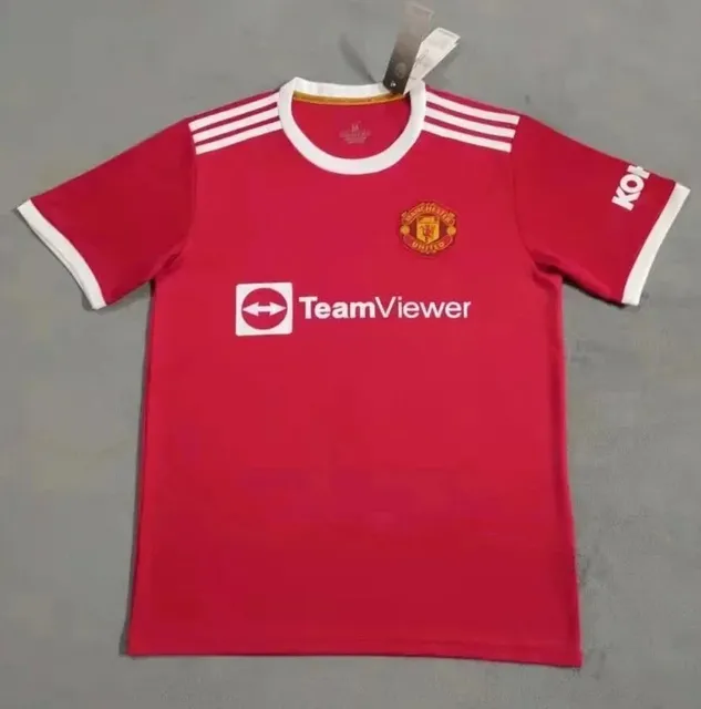Adidas Manchester United Home Jersey TeamViewer Sponsor