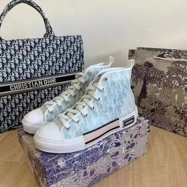 Dior B22 High-Top Oblique Print