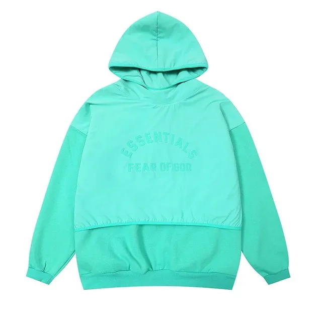 Fear of God Essentials Hooded Windbreaker Mint Green