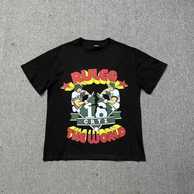 Corteiz Graphic Tee Rules The World