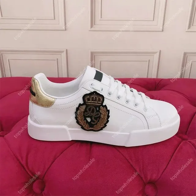 Dolce & Gabbana Sneaker Crown Embroidery