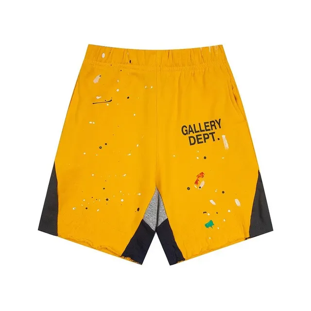 Paint Splatter Shorts Gallery Dept. Logo