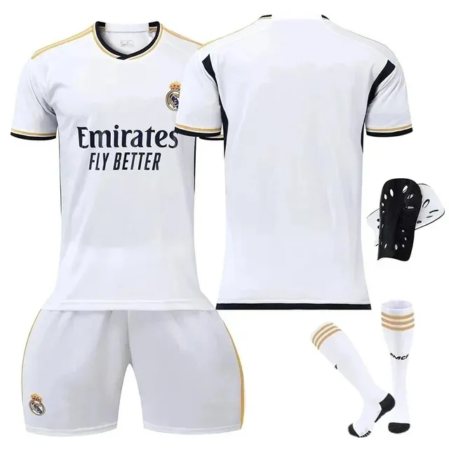 Adidas Real Madrid Home Kit Emirates Fly Better