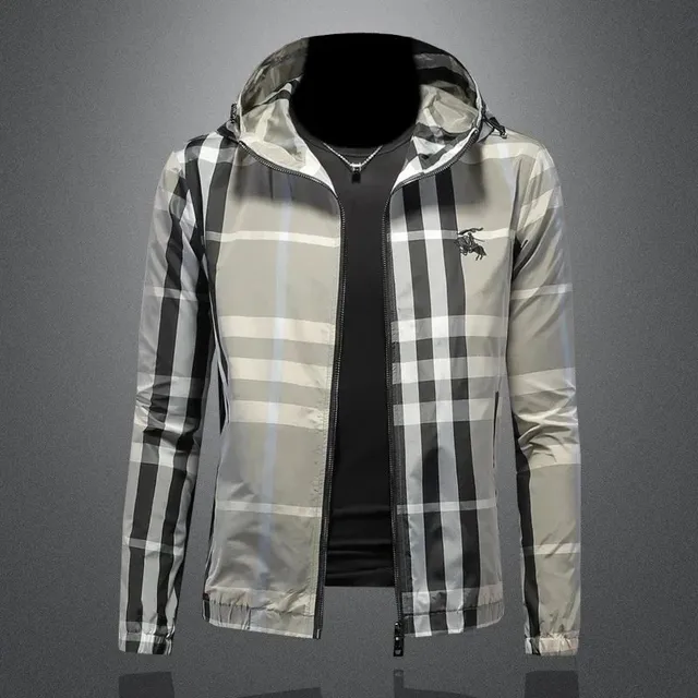 Burberry Check Windbreaker Jacket Classic Check