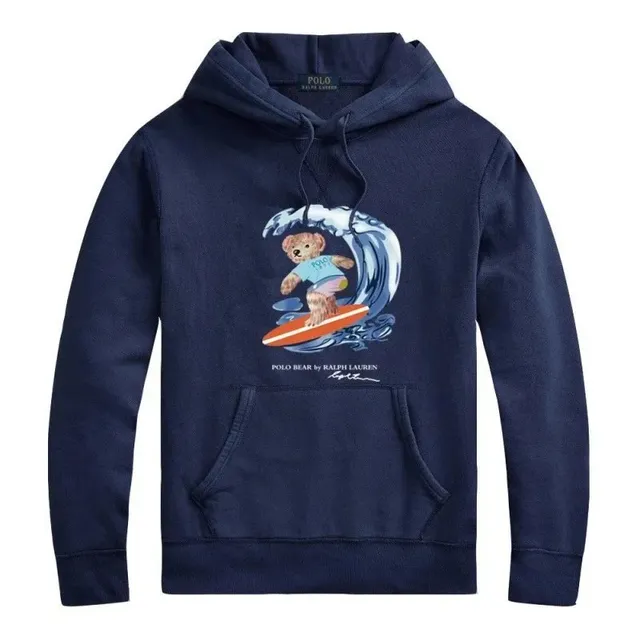Polo Ralph Lauren Polo Bear Hoodie Surfing Bear Graphic