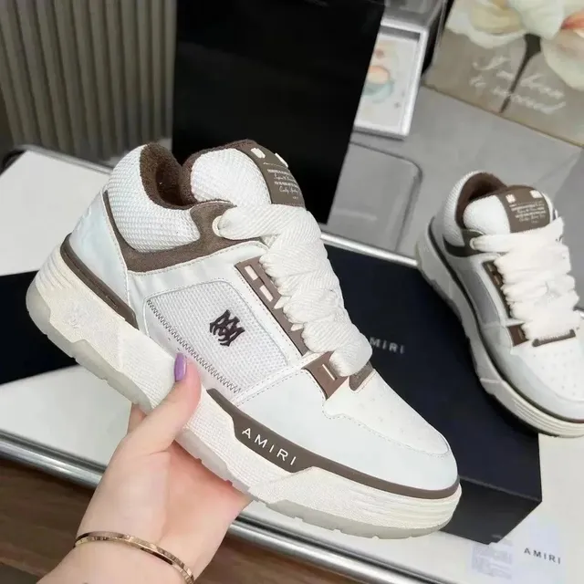 Amiri Sneaker White Brown