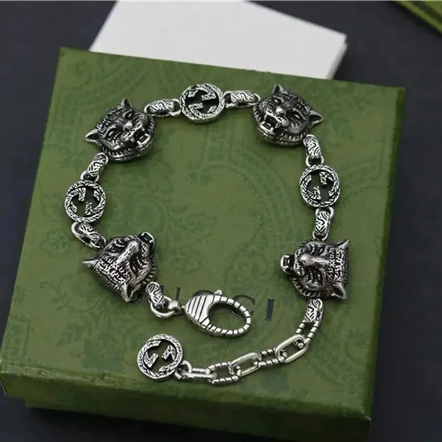 Gucci Tiger Head Bracelet