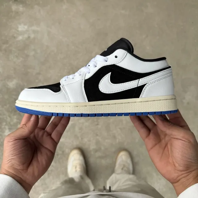 AJ1低帮黑白HQ0764-001