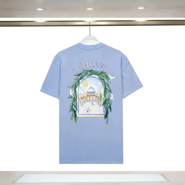 T-Shirt Casablanca Tennis Club Print