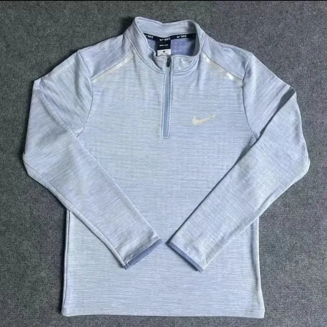 Nike Tech Fleece Quarter-Zip Light Grey