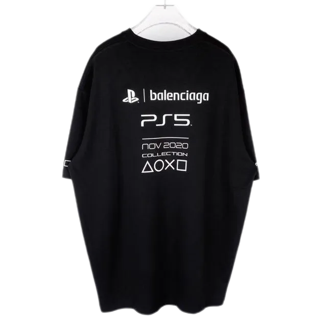 Balenciaga × PlayStation Graphic Tee PS5 Collaboration