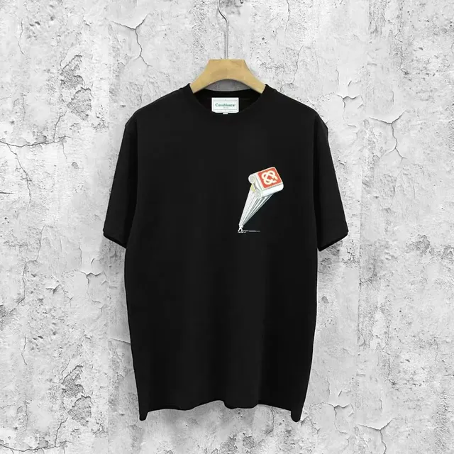 Casablanca Graphic T-Shirt Column Print