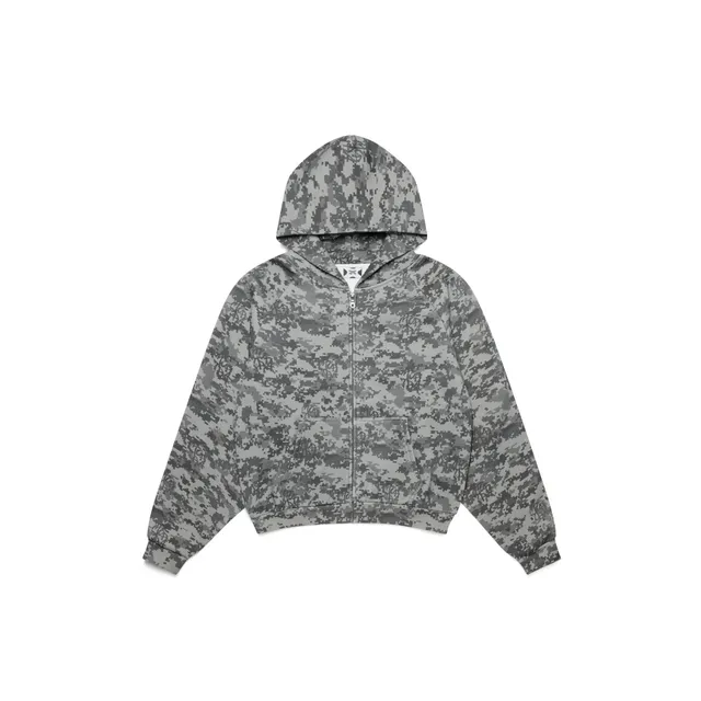 Gallery Dept. Zip-Up Hoodie Digital Camo Print