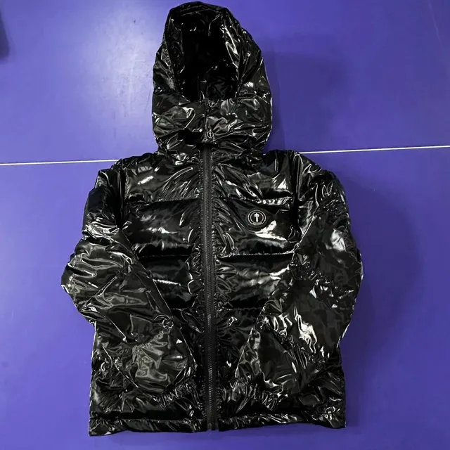 Balenciaga City Puffer Jacket Glossy Black
