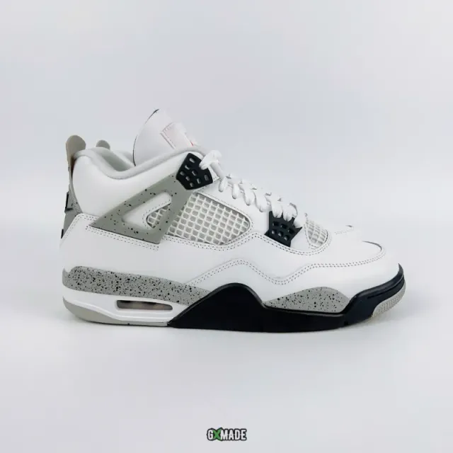 Air Jordan 4 White Cement