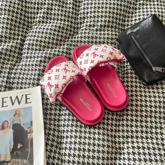 Louis Vuitton Slide Sandal Monogram Canvas