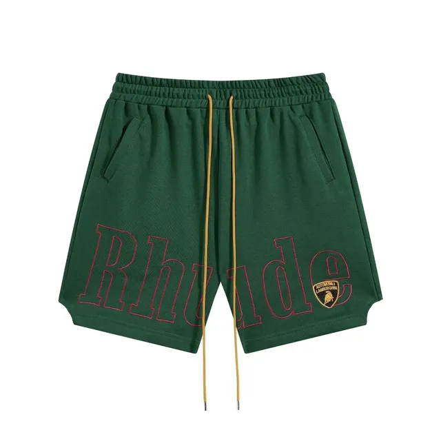 Rhude Embroidered Shorts Lamborghini Collab