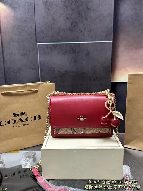 Coach Klare Cherry Charm
