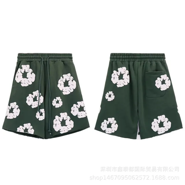 Printed Shorts Floral Graphic