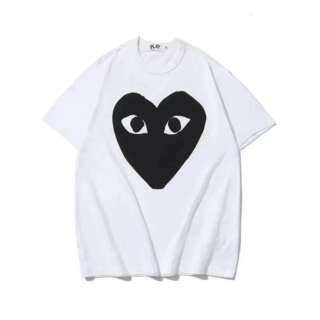 Comme des Garçons Heart Tee Black Heart Eyes