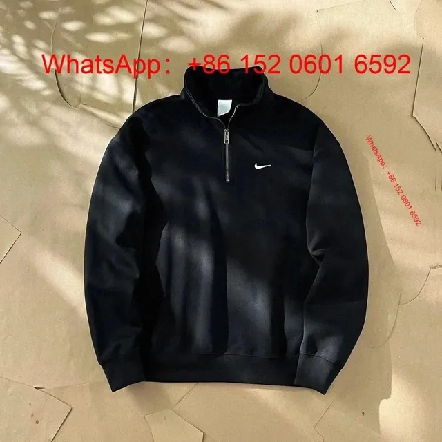 Nike Quarter-Zip Sweatshirt Black