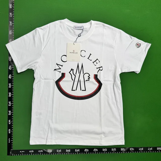 Moncler Logo T-Shirt Mountain Logo