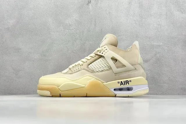 Air Jordan 4 Off-White Sail