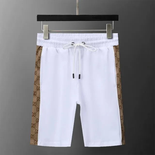 Gucci Side-Stripe Shorts GG Web Trim
