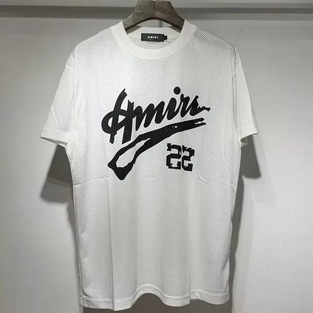 Mesh T-Shirt Amiri Script 22