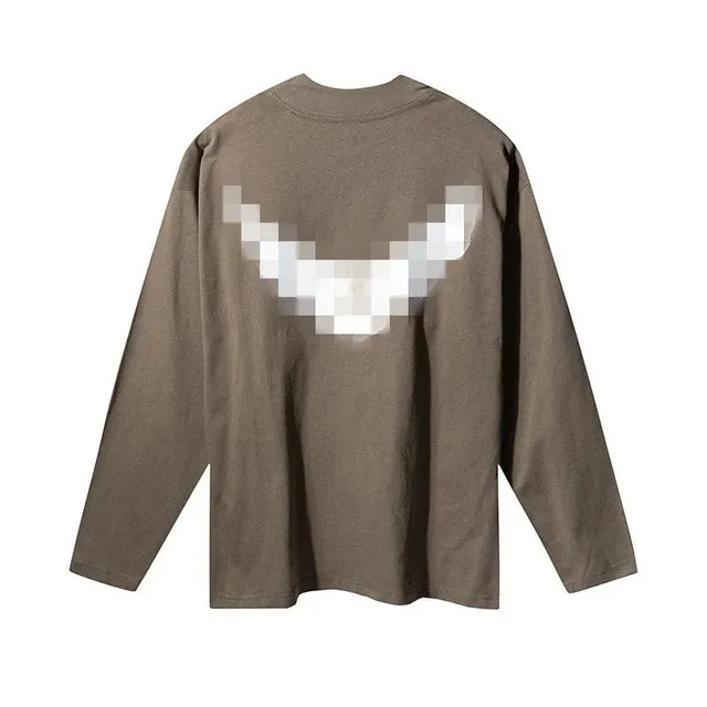 Yeezy Long Sleeve Tee Pixel Horn Graphic