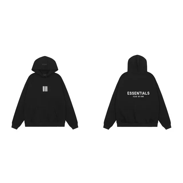 Fear of God Essentials Hooded Sweatshirt Triple Bar