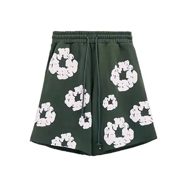 Gallery Dept. Printed Shorts Floral Logo Print