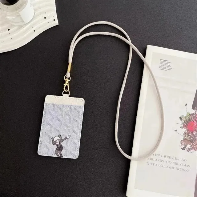 Goyard Lanyard Cardholder Monogram Canvas with Cartoon Print