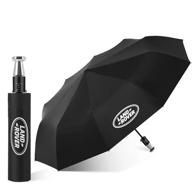 Broken Planet Compact Umbrella Logo Print