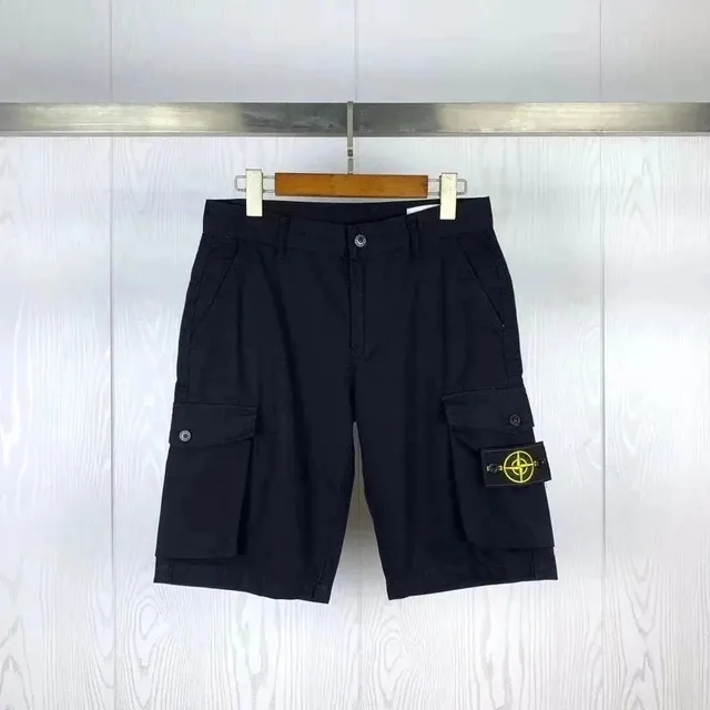 Stone Island Cargo Shorts with Compass Patch