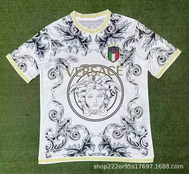 Versace Medusa Jersey Baroque Print
