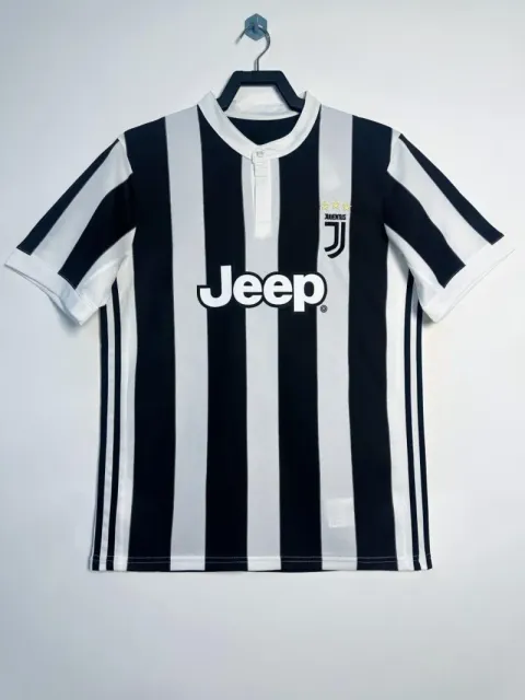 Adidas Juventus Home Jersey Black and White Stripes