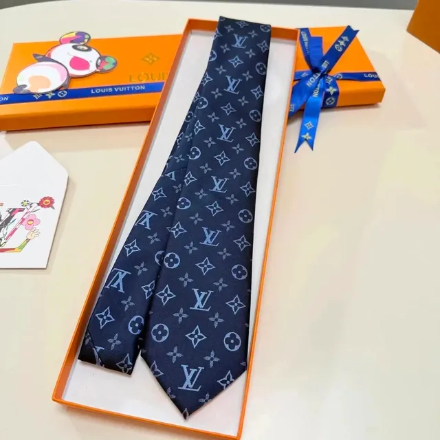 Louis Vuitton × Takashi Murakami Necktie Monogram Canvas