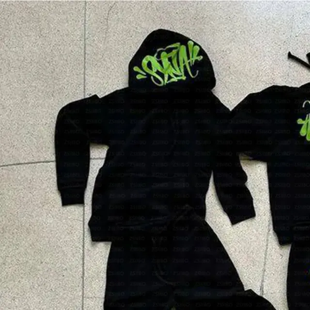 Syna World Hooded Sweatshirt Graffiti Print