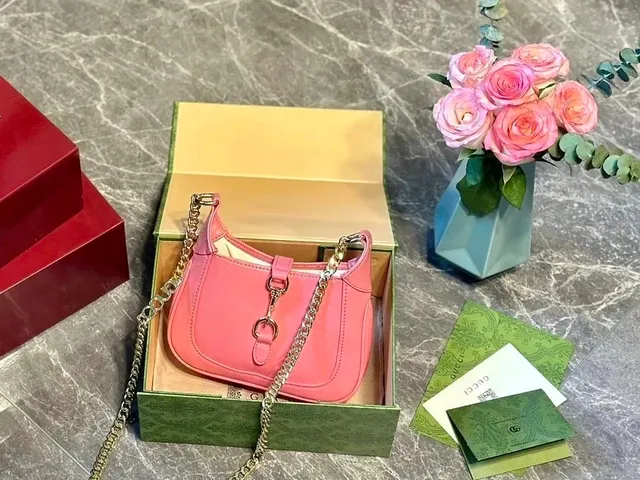 Gucci Jackie 1961 Mini Pink Leather