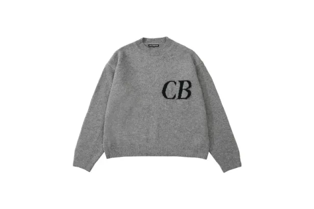 9-15 gray crew neck