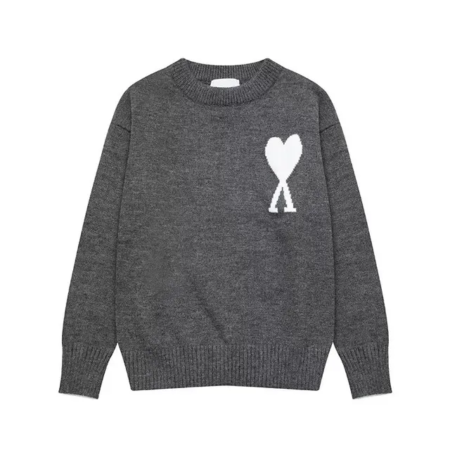 Amiri Knit Sweater Heart Logo
