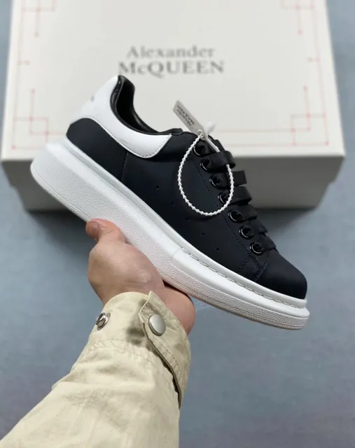 Alexander McQueen Oversized Sneaker Black and White