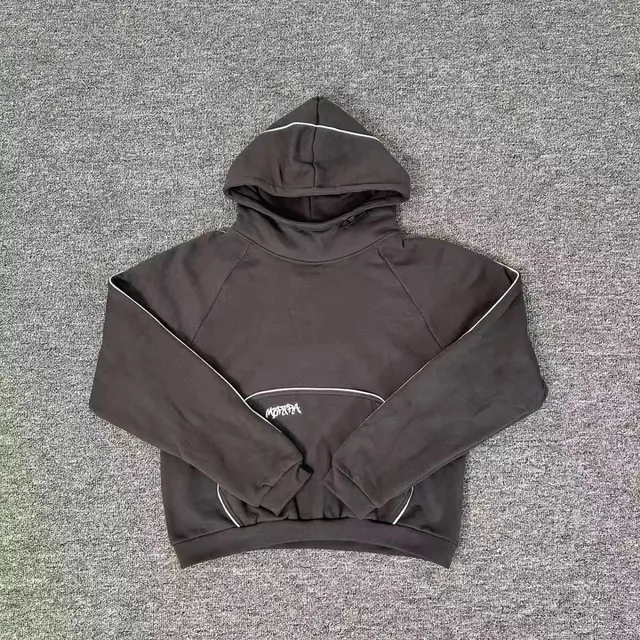 Mertra Hooded Sweatshirt White Piping